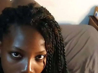 Ebony Teen Jhodez1 Masters Deepthroat Blowjobs & Anal Sex - Cumload Required