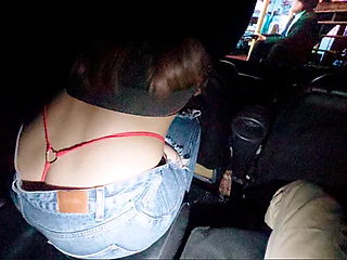 Lonely Girl at the Cinema Showed Her Thong and Wanted Urgent Hard Sex