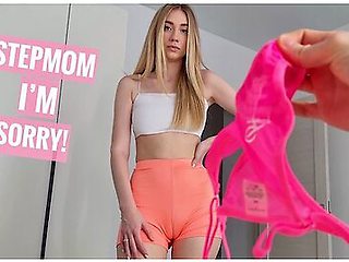 Pov: Stepmom Sniffs Her Spermy Thong - Its Not Dads Its Your Fucking Load!