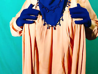 Indian beautiful hijabi Muslim couple thirsty for sex