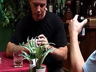 Hard Bitches Scene 4 Blonde MILF in Lingerie Likes Having Three Cocks at Her Disposal