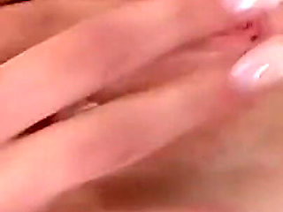 Slutty Brunette Hard Fingering to Orgasm Her Wet Hot Big Clit Pussy Vol 13