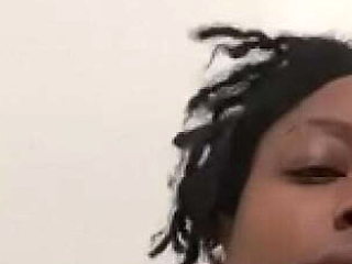 Bored and Horny? Watch This Young Ebony Girl Get Wet and Touch Herself