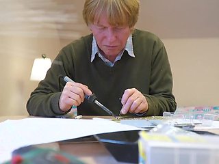 Tight girl turns into a legit old man fucker