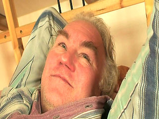 Blonde Granny Licking Cum off a Sexy Teen