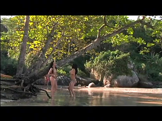 Fabiane Thompson and Agatha Cristine are from the Brazilian Islands