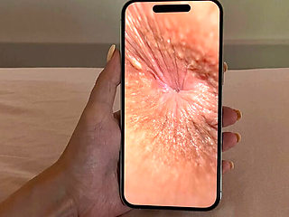 Husband's iPhone Anal Close-Up Recording Shocks Wife - Amateur Asian Teen POV Fuck