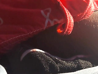 Having a hard orgasm