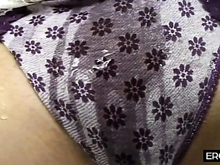 Chris Cannon Drenches Daejha Milan's Cotton Panties Before Tearing Them Off