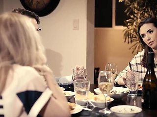 Twisted Nina Hartley is old and she goes for the gold