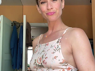 JOI Stepmommy Gets Mad at You for Making Fun of Her Glasses! You Better Pull That Cock Out and Let Me Finish You Now Cum