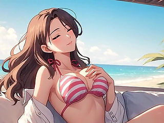 AI Generated Cartoon content, Uncensored video of 18 Year old Anime Girl, 3D Cartoon on closeup by Kiidzy Animates