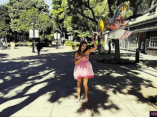 Kaia Martin Young Teen Gets Filled By Ryan Madison's Big Cock - Blowjob, Creampie, Cumshot