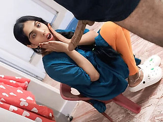 Shy Indian Virgin First Time Anal with BBC Uncle - Desi Village Outdoor Sex