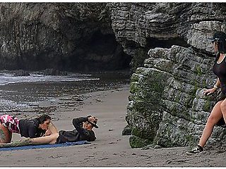 Playing With Myself Watching Hot Couple Fuck On The Beach