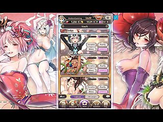 Super naughty Arcana gameplay with Hedongaming showcasing big boobs and bouncy rump