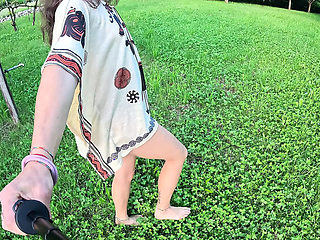 Amateur Italian Teen Kadavak Naked Outdoor Walking - Public Nudity & Flashing in 4K