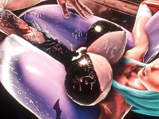 Morrigan Aensland in the Electron Temple (part 3)