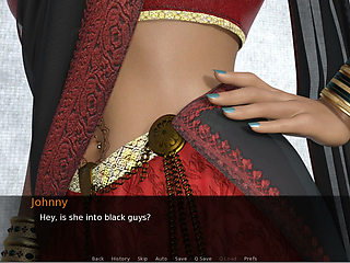 Desi MILF Seduction - Gameplay - Roleplay - Saree Wearing Stepmom Fucked by Stepson Bully