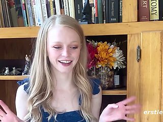 Scorching blonde babe Alice D loves the feel of rope on her skin