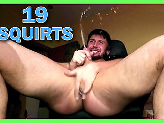 I'm all wet with my squirt fountains again!