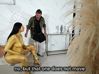 Tommymiller & MelaniRincon Museum Heist Turns Wild With Hot Fucking Missionary & Cowgirl Sex