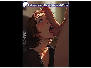 Hentai Ai Blowjob Facial Cumshot Compilation - Messy Deepthroat & Huge Loads 2026