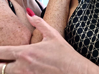 Mature, Lusty Lesbians in Stockings: Part 1