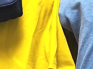 Girl Caught In Public Bus While She Stroking Stranger's Cock Until Ejaculation