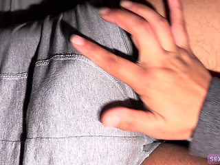 Step sister wants to put step brother dick in her wet pussy