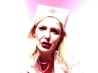 Doctor-patient roleplay nightmare with Lady Phoenix in a gas mask