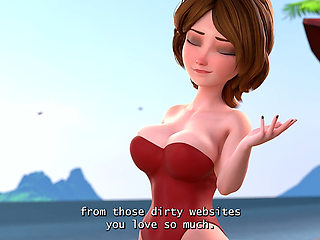 Big Hero 6 - Aunt Cass Beach Episode (Animation with Sound)