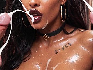 Hot Sex African Girl Samantha and Jake,woman with Big Tits, Big Dick, Gangbang, Bukkake,interracial Sex