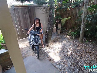 Floppy Pinay tits slapped around