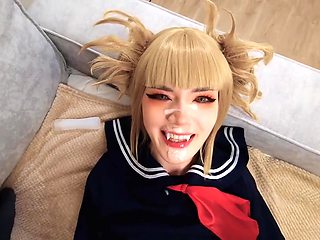 Hungry Himiko Toga From The League Of Villains Loves To Get Fucked And Cum All Over Her Pretty Face