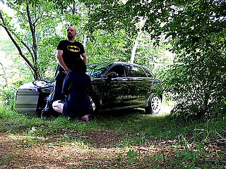 Sucking Coworker's Cock