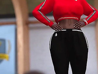 Taboo University #02 - Goth 18 Year Old Gives Me a Handjob in the Shower