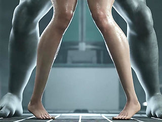 RESIDENT EVIL XXX - Claire Redfield Captured & Bred by Tyrant in Lab (3D Animation)