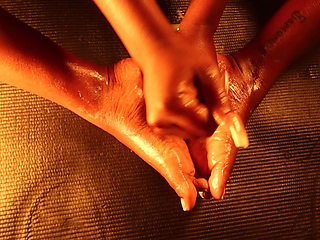 Lola Black XXX Ebony Toes and Soles