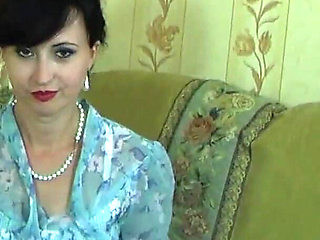 Colorful Vintage Dress and Nylons 1