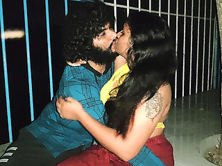 Mallu Couple Outdoor Sex at River in Night - Desi Village Romantic Fucking