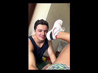 Goddess Kiffa - Real Amateur Sweaty Feet Worship and Smell After Gym