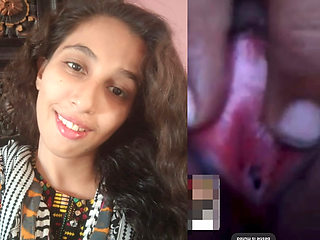 Pakistani girl Kiran showed her pussy hole