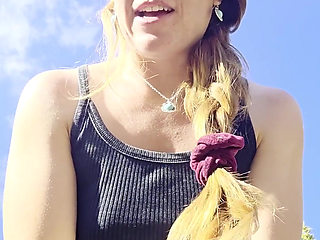 Redhead Preps Ass for Anal with Big Metal Plug