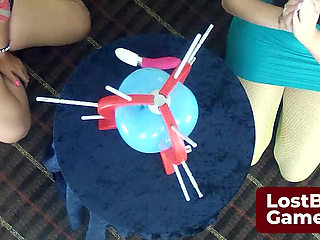 The Strip Prick Prick Bang loser got to pleasure herself on the couch