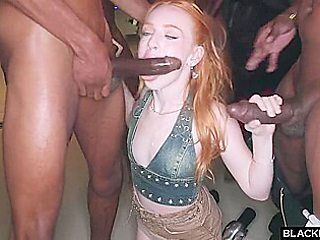 Madi Collins Gets A Black Cock Dp And Gangbang