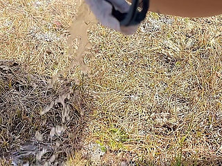 A Compilation of Public Pissing and Creampies in Nature! Road Trip! POV!