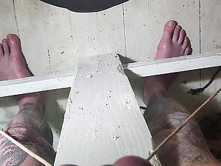 Goode Girl Unholy Crucifix Ballbusting Pt3