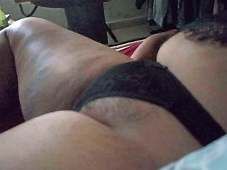 Old Husband Films Curvy Wife at Home