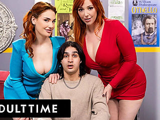 Stepmom Lauren Phillips Caught Lesbian Affair With Teacher Siri Dahl - Boy Watches MILFs